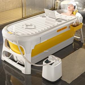 모던 욕실 땀 스팀 접이식 성인 휴대용 욕조 전신 편안한 가정용 두꺼운 디자인
