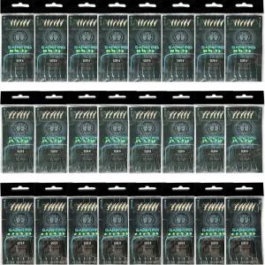 블랙 앵커 24팩 사비키 리그 8 사이즈 4 6 미끼 그린 낚시 구슬 고탄소 소금물 갈고리