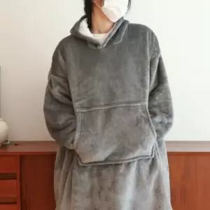 초극세사 집순이 입는 후드 망토 담요 이불 겨울 블랭킷 블랑켓 극세사 대형 밍크 두꺼운