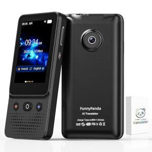 언어 번역기 장치, 음성 AI 장치 T21 Wi-Fi 사용 가능, 양방향 138개 인스턴트 오프라인 사진 학습용