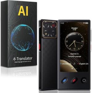 언어 번역기 장치 , AI 및 ChatGPT, WiFi 필요 없음, 실시간 양방향 음성/사진 번역, 148개 이상의 오프라인/온라인, 비즈니스, 학습 글로벌 여행을 위한 휴대용