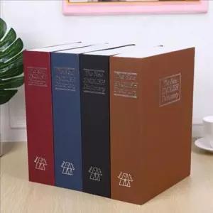 [문구] 디자인 비밀 책 금고 위장 가정용 금고 책장 미니 돈통