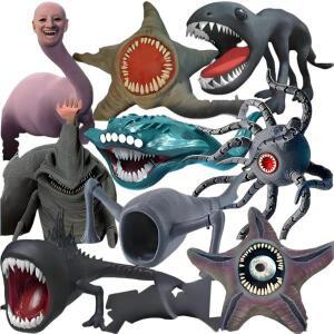 서브노티카 피규어 레비아탄 블루프 바다 괴물 먹는 EL 그란 마자 장난감