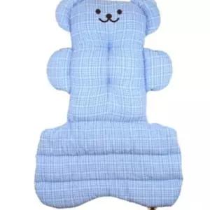 [반려] 베어 강아지 유모차 방석 체크 강아지 유모차 쿠션 이동장 사계절