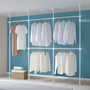 이지온 국민튼튼 EF-405G 플랫 고정식 5단 행거