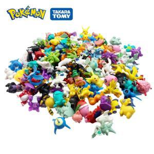 포켓몬 미니 피규어 세트 장난감 피카츄 오리지널 애니메이션 액션 가방 작은 몬스터 조각상 어린이 크리스