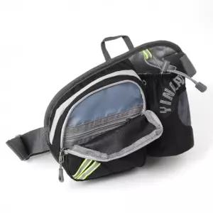 178G 가벼운 등산 힙색 EVA 폼 소형 보조 가방 핸드폰 물병 파우치 검정