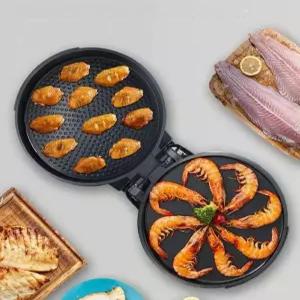 펜케익 그릴 오징어 굽기 제조기 만능 누룽지 기계