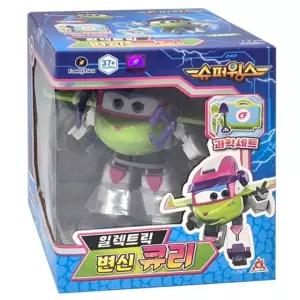 슈퍼윙스 일렉트릭 큐리 변신 로봇 로보트 장난감 어린이 선물