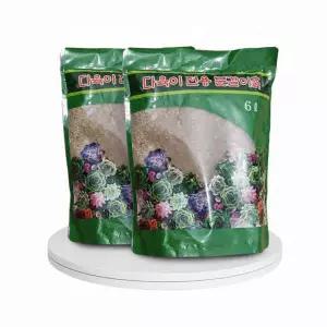 다육이 전용 분갈이흙 6L(2개) 다육식물전용 흙