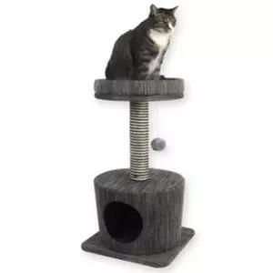 [셀러에이드]고양이용품 고양이타워 장난감 직조 하우스 캣타워 윈도우해먹