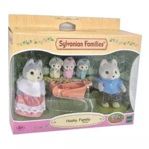 [셀러에이드]동물 허스키 어린이 가족 선물 실바니안패밀리 장난감 인형
