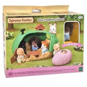 요람바구니세트 아기고슴도치 실바니안패밀리 인형
