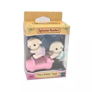 장난감 동물 선물 실바니안패밀리 인형 어린이 토끼 플로라 쌍둥이