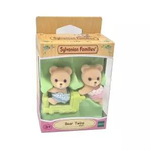 피규어 쌍둥이 어린이 장난감 선물 실바니안패밀리 인형 곰 동물