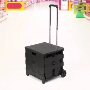 [골드스마일]접이식 쇼핑카트 64L 클라우드 캠핑 박스캐리어