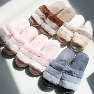 퍼 거실 실내 쿠션 실내화 선생님실내화 사무실용털슬리퍼_24486602