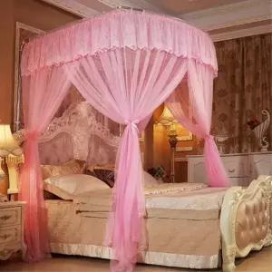 [콩심팥심]침대 모기장 레이스 침대용 커버 180x200cm