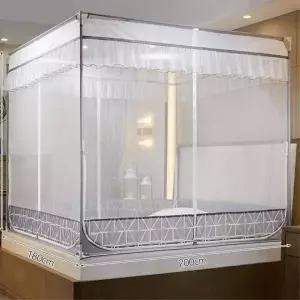 [콩심팥심]사각침대 모기장 침대용