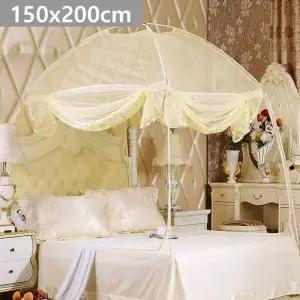 [콩심팥심]돔형 사각 모기장 휴대용 텐트 여름 150x200cm