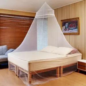 [콩심팥심]대형 모기장 캐노피 침대 침실 벌레장 미세방충망