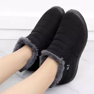 겨울 패딩 부츠 보온 패딩신발 ZG부츠 털단화 여자신발 털신발 모카신