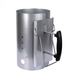 숯불 스타터 바베큐 숯점화 캠핑 관리자 바베큐 한치 숯스타터 투핸들 쭈구미