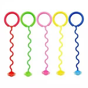 64cm 발목 줄넘기 S자 가벼운 유산소 LED S자 64cm 운동 한발 유산소