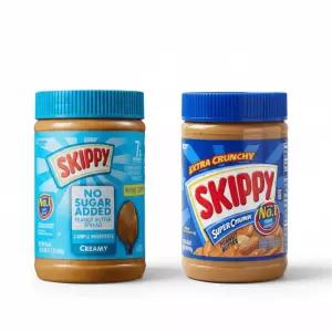 스키피 땅콩버터 청크 462g + 노슈거 크리미 454g 피넛버터