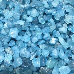 1pc 천연 아쿠아 마린 원시 돌 크리스탈 석영 바위 소장품 광물 표본 치유 거친 보석 홈 룸 장식