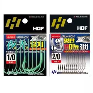 갈치 바늘 평탄 쌍미늘 축광 야광 낚시 바늘 루어바늘 갈치싱글훅 갈치훅 루어낚시바늘