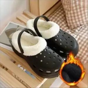 EVA 여성 슬리퍼 실내화 뮬 편한 내피 2색 활용 뮬 기모