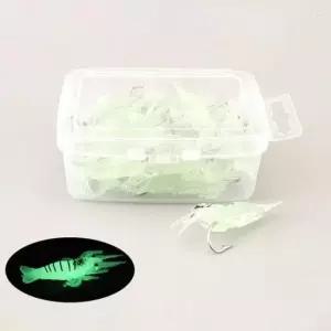 줄무늬 미끼 야광 밑밥 루어 20P 미끼루어 야광밑밥 민물낚시소품 줄무늬야광새우