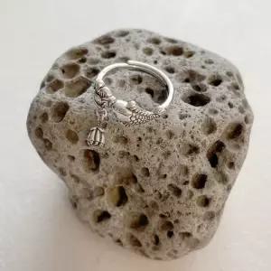 불교 반지 종교 귀금속 재물운 행운 임신 잉어 물고기반지 태몽 무롯별 성공 출산 재물