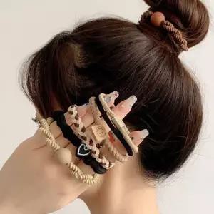 고탄력 꽈배기 베이직 5종세트 헤어 머리끈 naD4+6FwG