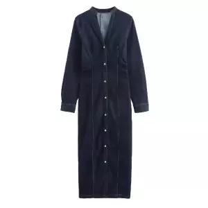 여자 청치마 스커트 가을 스트리트 데님 원피스 ST3