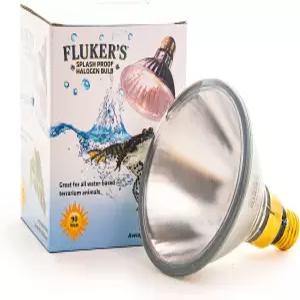 모든 수성 테라리움 동물을 위한 플루커의 무겁고 튼튼한 방수 할로겐 전구 90와트