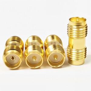 SMA 커플러 어댑터 SMA 암 - RP-SMA 암 RF 커넥터 변환기 안테나 라디오