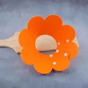 동물 넥카라 고양이 강아지 반려동물 꽃잎 깔대기 긁음 방지(XS S)