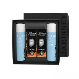 [자드넷][자드넷] 선물포장 라운딩 세트 타이틀리스트 ProV1 6구+쿨링스프레이 2개