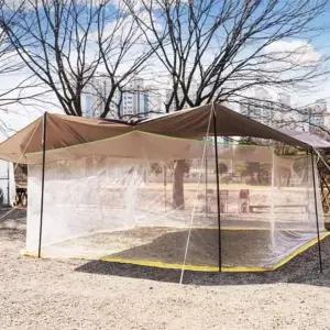 대형 캠핑 모기장 텐트 차박 방충망