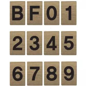 호실판 숫자팟 현관문호수 호수판 모텔 표찰 표지판 VNx2+3CAI