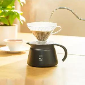 보온 커피 서버 세라믹코팅 이중진공 커피서버 블랙 진공