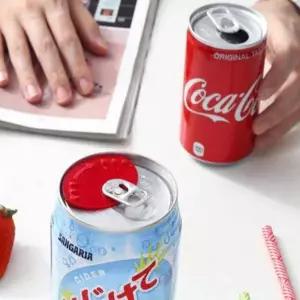 [셀러에이드]ToB 김빠짐 방지 탄산 음료 마개 뚜껑 캔마개 캔뚜껑