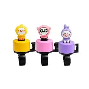 [골드스마일]캐릭터 자전거 벨 경적 알림벨 간편 설치 두 개 세트 자전거경적벨