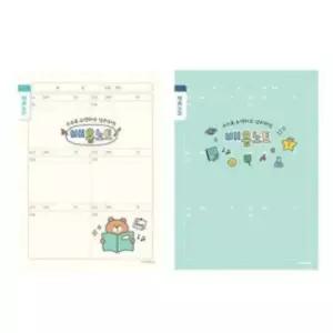 초등학생 배움 필기 공책 노트 10개 1세트 랜덤 줄공책 스프링노트