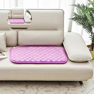 (놀꿈)전기방석 국내생산 2인 온열방석 전기매트 85x46cm