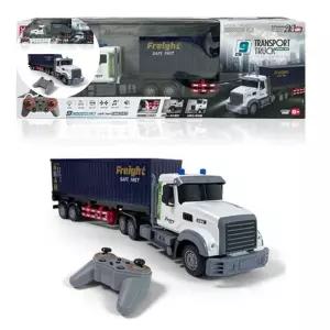 어린이 무선조종 컨테이너 트레일러 트럭 RC카 자동차