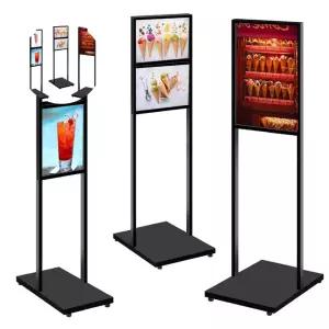 (제스트)카페 철제 입간판 안내 A3 거치대 가게 A2 배너 제작