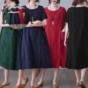 자가드 CESS 치마원피스 원피스 박시핏원피스 박시핏